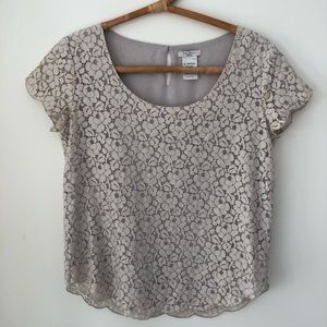 Talula lace flower top